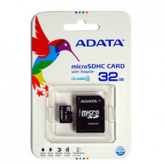 MICRO SD CARD 32GB CU ADAPTOR ADATA foto