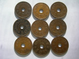 MONEDE 5 ORE LOT 9 BUC. 1927;1928;1929;1930;1932;1934;1937;1939;1940., Europa