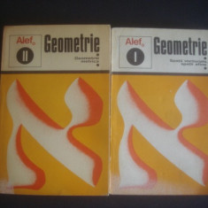 ALEF - GEOMETRIE 2 volume SPATII VECTORIALE, SPATII AFINE, GEOMETRIE METRICA