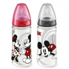 NUK - FIRST CHOICE Biberon PP 300 ml - Mickey foto