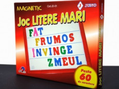 Joc Educativ - Joc Litere Mari - Magnetic foto