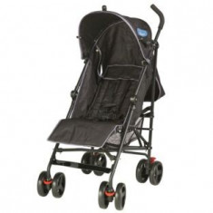 Carucior pentru copii negru si alb BabyStart Stripe foto