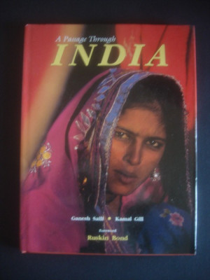 GANESH SAILI * KAMAL GILL * RUSKIN BOND - A PASSAGE THROUGH INDIA * ALBUM foto