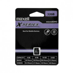 CARD MICRO SD 32GB FARA ADAPTOR MAXELL foto