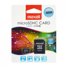 MICRO SD CARD 32GB CU ADAPTOR MAXELL foto