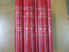 Dictionarul limbii romane 5 vol 1913 - 1949 tomurile I parti 1 - 3 si II 1 - 2 foto