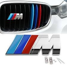 Emblema metal Grila Tunning BMW M Power antifurt NOU foto