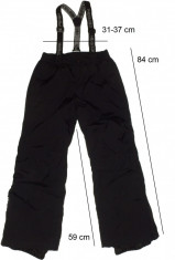 Pantaloni ski schi ICEPEAK originali, impecabili (tineret 140 cm) cod-261460 foto