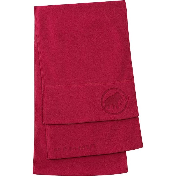 Mammut Fular Fleece Scarf Crimson - marime universala Mammut Fular Fleece Scarf Crimson - marime universala