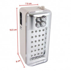 Lanterna multifunctionala 4 in 1 cu Radio FM si USB GD 1111 foto