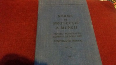 NORME DE PROTECTIE A MUNCII PENTRU ACTIVITATEA CONSILIILOR POPULARE foto