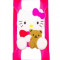 Husa / Bumper Iphone 4 4s 5 5s 5c 6 6s SE Hello Kitty SILICON