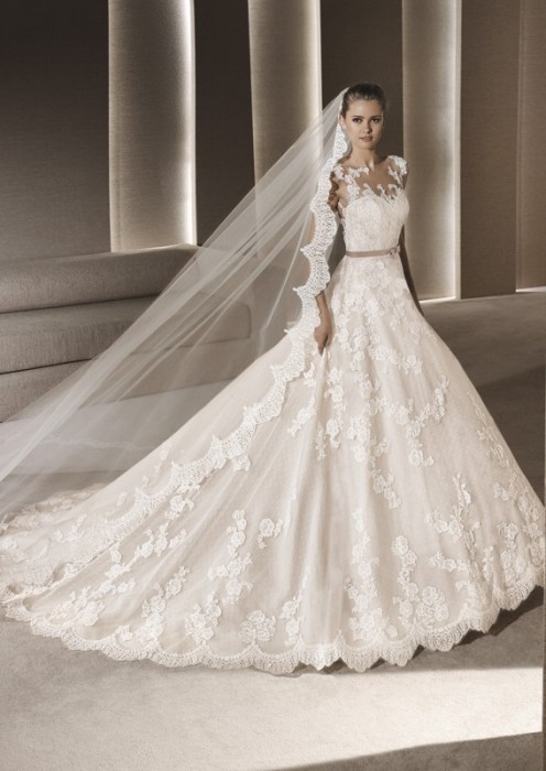 Rochie De Mireasa La Sposa Colectia 2017 Voal La Sposa 3m Arhiva