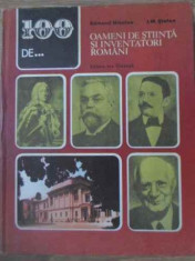 100 De Oameni De Stiinta Si Inventatori Romani - Edmond Nicolau I.m.stefan ,391917 foto