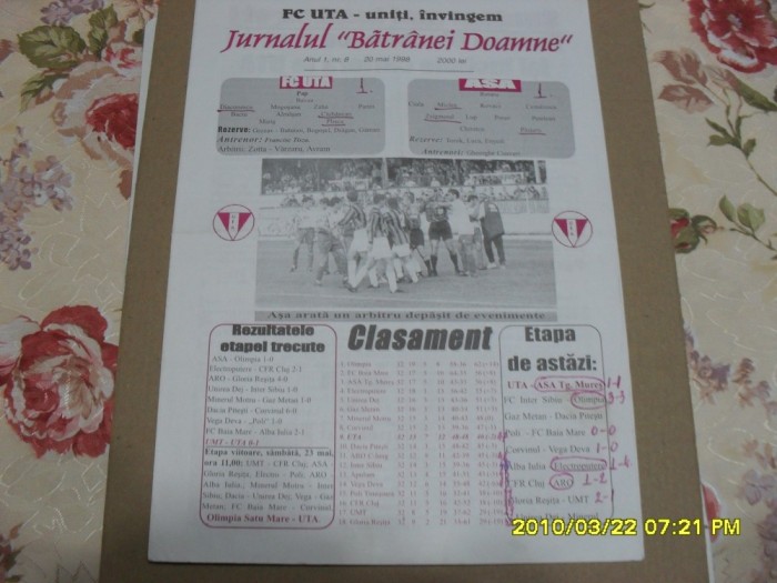 program UTA - ASA Tg. Mures