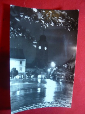 Ilustrata Sibiu -Piata Republicii- circulat 1964 foto