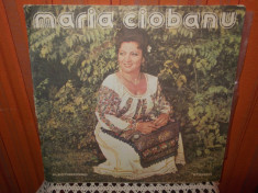 -Y- MARIA CIOBANU - - DISC VINIL LP foto