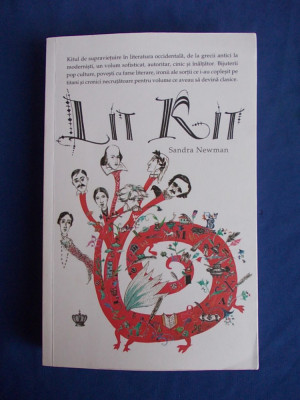 SANDRA NEWMAN - LIT KIT ( GHID DE SUPRAVIETUIRE IN LITERATURA ) - 2013 foto