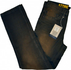 Pantaloni Chino Attire Jeans W36 L32 Gri foto