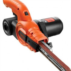 Slefuitor cu banda POWERFILE Black&amp;amp;Decker KA900E, 350 W, 3 accesorii foto