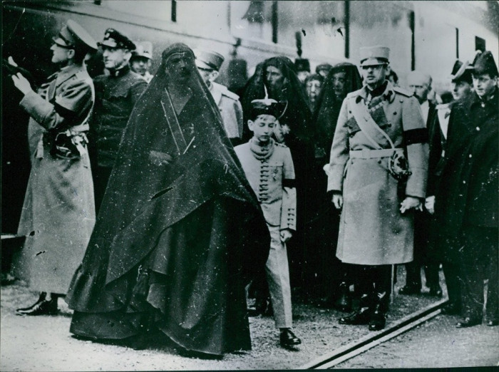 Fotografie veche - Regina Maria a Iugoslaviei, Regele Carol Al Romaniei