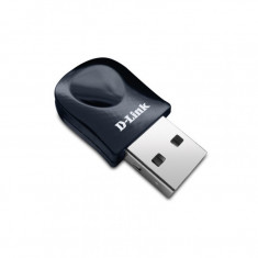 Adaptor wireless D-Link DWA-131 , USB 2.0 , 300 Mbps , Negru foto