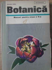 Botanica Manual Pentru Clasa A V-a - Al. Dabija, Emil Sanielevici ,391992 foto