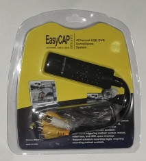 Placa de captura 4 canale pe USB 2.0 Easycap foto