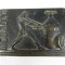 c Prespapier vechi din bronz Art Deco cu recalma, Fabrica Phoebus Oradea