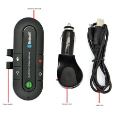 Car Kit Auto Difuzor Bluetooth handsfree pentru parasolar foto