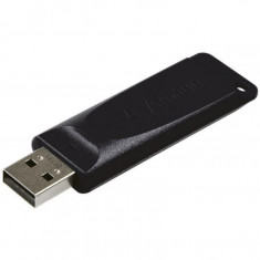 Stick de memorie USB Verbatim Store &amp;amp;#039;n&amp;amp;#039; Go Slider , 16 GB , USB 2.0 , Negru foto