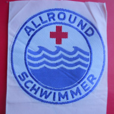 HOPCT EMBLEMA AUSTRIA ALLROUND SCHWIMMER/SALVAMAR D= 80/70 MM-MATERIAL TEXTIL