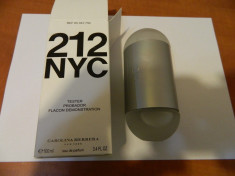 PARFUM TESTER C.H 212 NYC -- 100 ML -SUPER PRET,SUPER CALITATE! foto