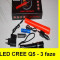 Lanterna Police ZOOM Cree Q5 Incarcator CASA/MASINA AUTO + semnalizare, 3 faze