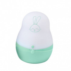 Lampa De Veghe Pentru Copii Si Bebelusi Pabobo Super Nomade Rabbit Cu Led foto