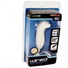 Nintendo Wii U Nunchuk White Kmd foto