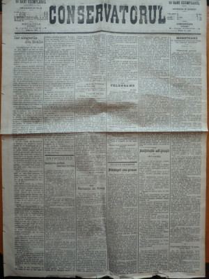 Ziarul Conservatorul , nr.167 din 1906 foto