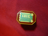 Insigna IAIC Alexandria h=2,4 cm ,metal si email