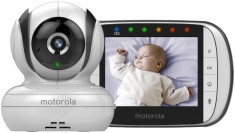 Videofon digital bidirectional supraveghere bebelus cu infrarosu Motorola MBP36S, ID317 foto