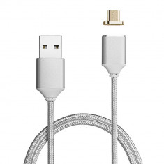 Cablu magnetic cu mufa micro USB pentru telefoane / tablete foto