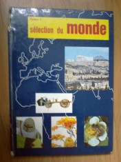 e0e Selection Du Monde - tome 1-carte in franceza color-cotor rupt aprox . 3 cm