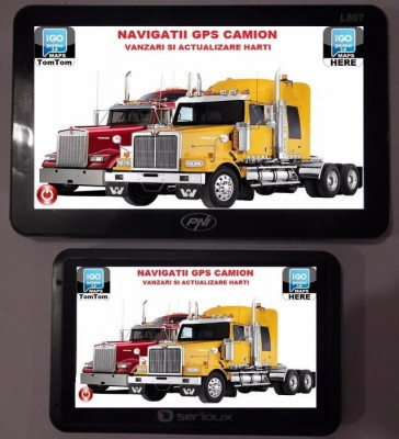 GPS NAVIGATII APARATE GPS Camion TIR AUTO Parcari IGO PRIMO Full Europa 2023 foto