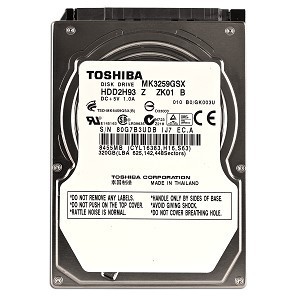 HDD SATA Hard disk Laptop Notebook Toshiba MK3259GSX 5400RPM 8MB 320GB 2.5 foto