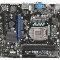 Placa de baza MSI H61M-E33, DDR 3, SATA, Socket 1155 + Shield