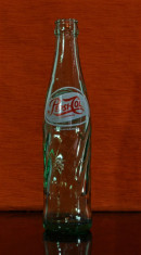 Veche sticla din perioada comunista - sticla de suc Pepsi Cola anul 1976 #430 foto