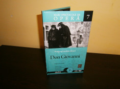 Mozart-Don Giovanni, opera fabuloasa, carte,cd si dvd, raritate! foto