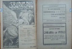 Sburatorul ; Revista literara si artistica ; Eugen Lovinescu , nr. 3 , 1920 foto