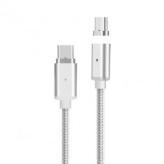 Cablu magnetic cu mufa USB-C pt telefoane / tablete foto