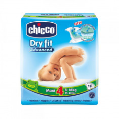 Scutece Chicco Dry Fit Advanced Maxi, nr.4, 8-18kg, 19buc foto