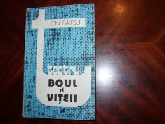 ION BAIESU - BOUL SI VITEII. ZECE COMEDII ( carte rara ) * foto